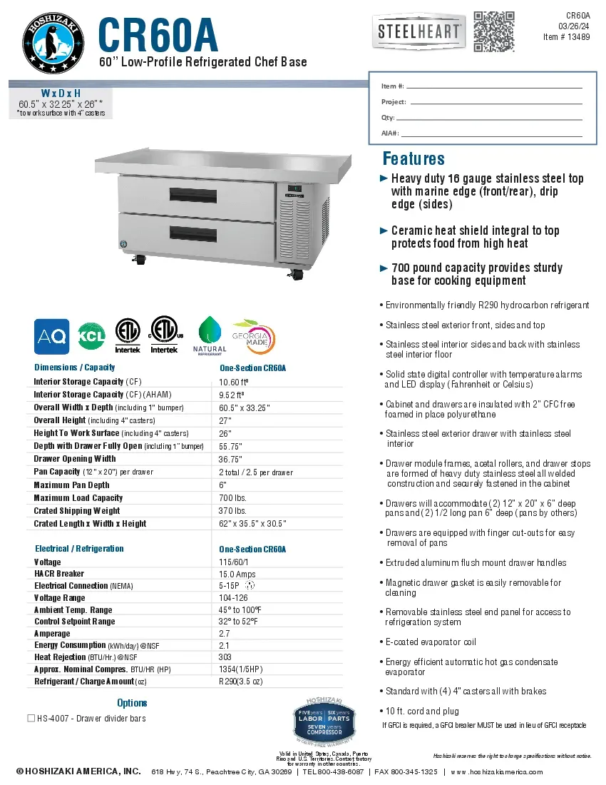 hoshizaki-cr60a-equipment-stand-refrigerated-base-alarms-specsheet-260726aird48.pdf