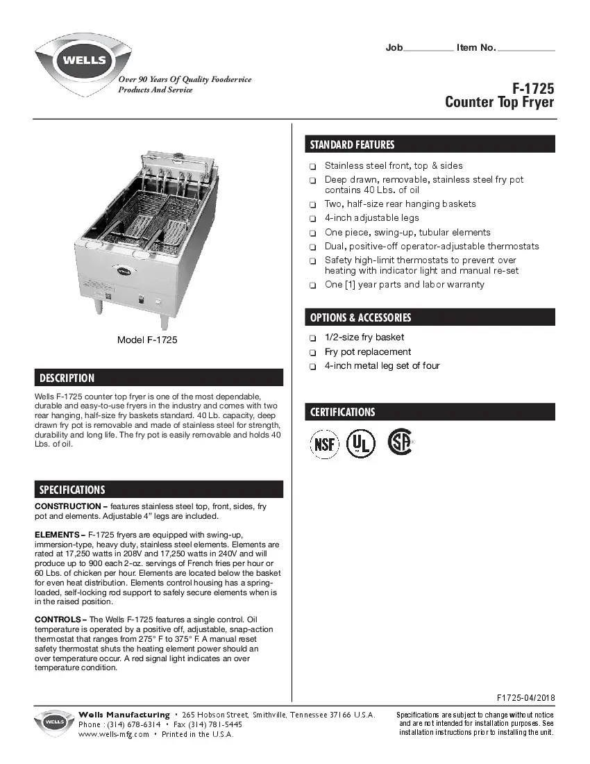 wells-5e-f1725-208v-3ph-fryer-electric-countertop-full-pot-specsheet-260412ep33da.pdf