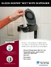 san-jamar-wd1010tp-cleaning-cloth-wipes-dispenser-specsheet-250806f8pho0.pdf