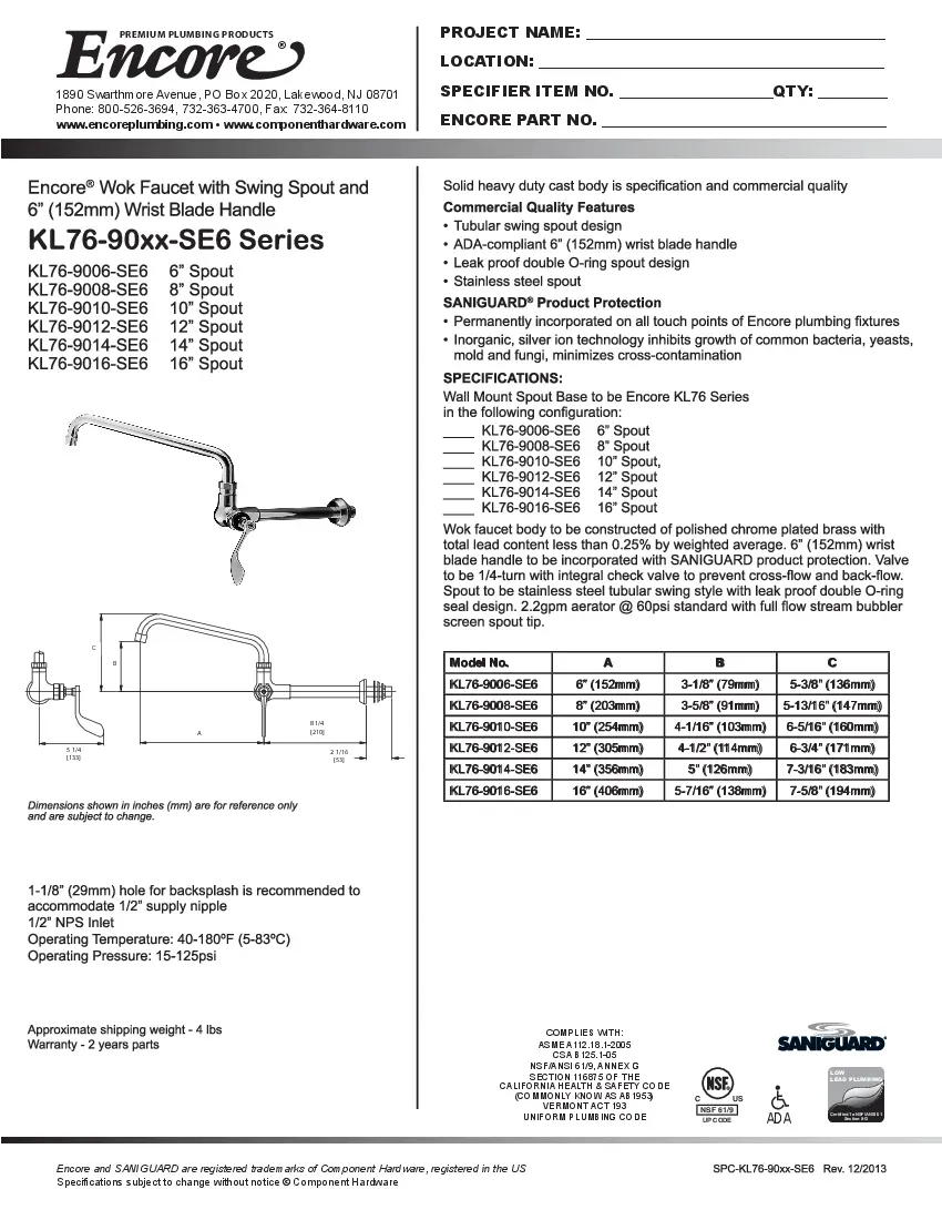 component-hardware-kl76-9010-se6-faucet-wok-range-filler-2-2-gpm-wall-mount-260726vuo1or.pdf