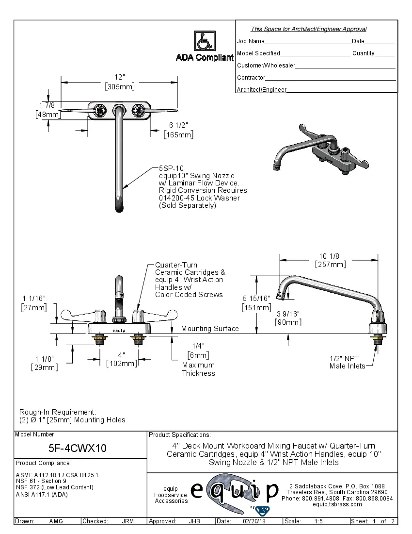 t-s-brass-5f-4cwx10-faucet-deck-mount-chrome-plated-specsheet-2607265f26vn.pdf