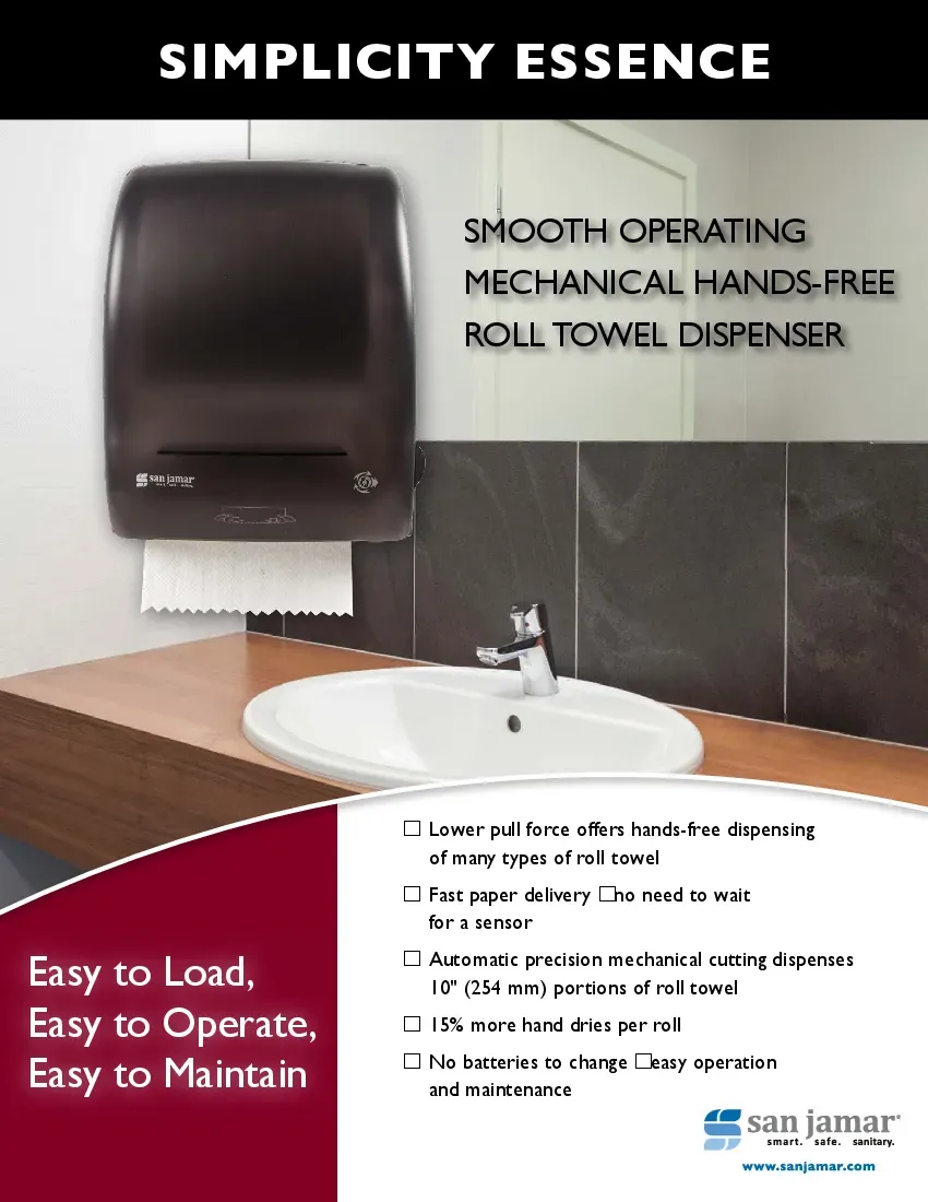 san-jamar-t7400tbk-paper-towel-dispenser-plastic-black-wall-mount-specsheet-260726lkjusk.pdf