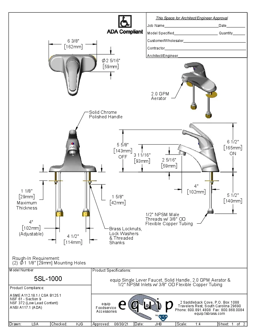 t-s-brass-5sl-1000-faucet-deck-mount-2-0-gpm-chrome-plated-specsheet-260726e0gbcc.pdf