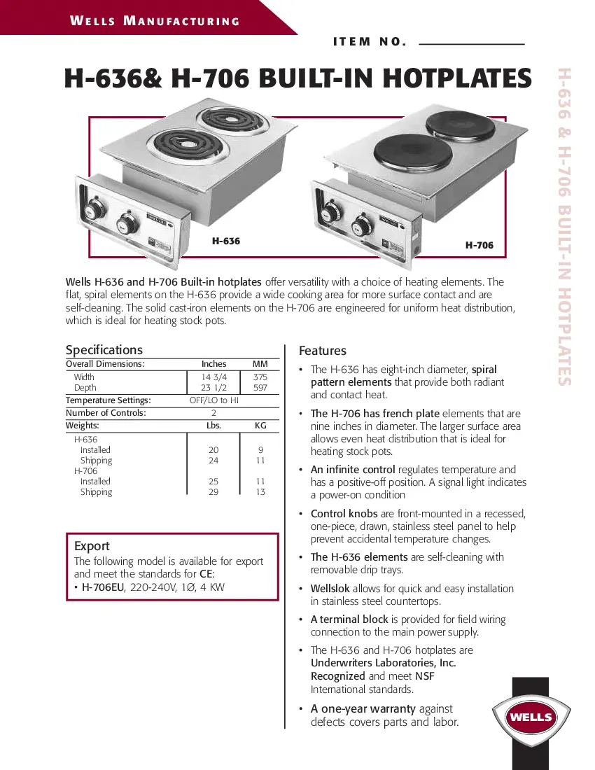wells-5i-h636-hotplate-built-in-electric-specsheet-260412yf6hui.pdf
