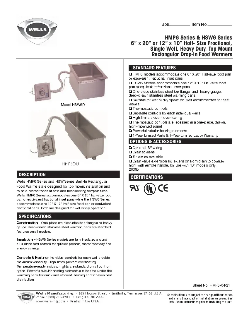 wells-hsw-6d-hot-food-well-unit-drop-in-electric-specsheet-26050320nj5b.pdf
