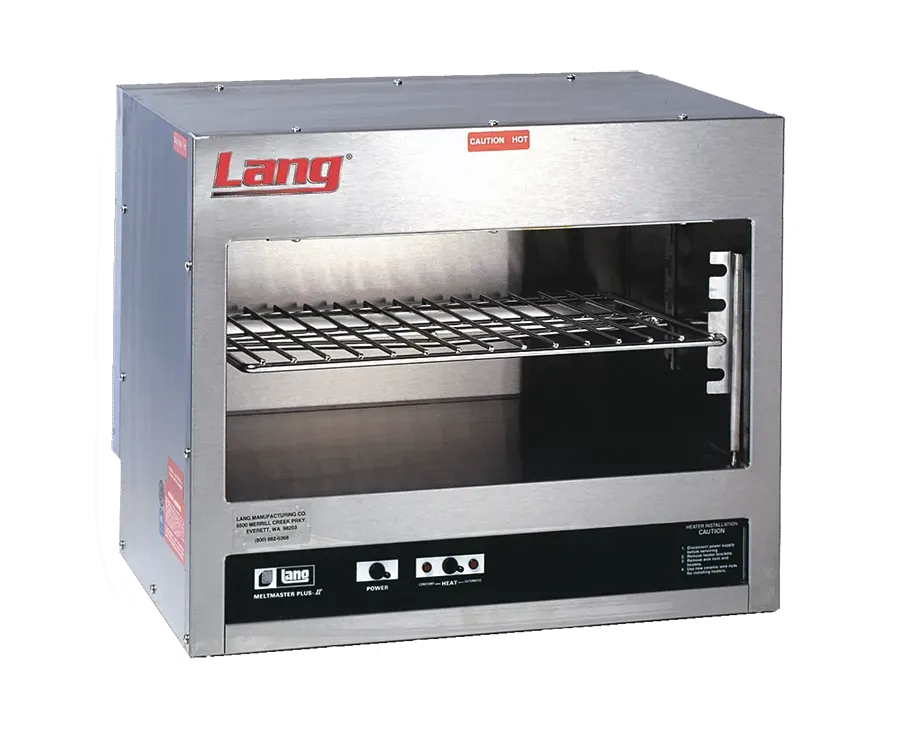Lang Manufacturing 9J-124CMW-240V, Cheesemelter, Electric, 240V, Top Mounted, 24" W