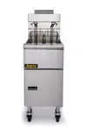 ANETS 70AV, Silver Plus Series Fryers, Gas, Adjustable Legs, 65Lbs Oil Capacity