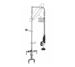 Component Hardware , KL50-5532-18, Pre-Rinse Faucet Assembly