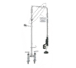 Component Hardware , KL56-5032-12, Pre-Rinse Faucet Assembly
