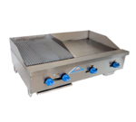 Comstock-Castle , FHP42-24T-1.5RB, Griddle / Charbroiler, Gas, Countertop