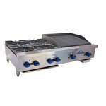 Comstock-Castle , FHP48-24T-2RB, Griddle / Charbroiler, Gas, Countertop