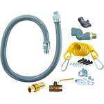 Dormont Manufacturing , RG75S48, Gas Connector Hose Kitw/SwivelMax