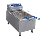 Globe , PF10E, Fryer, Electric, Countertop, Full Pot