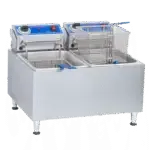 Globe PF32E, Fryer, Electric, Countertop, Split Pot, 208-240V, 32 Lbs. Oil Capacity