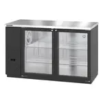 Hoshizaki , BB59-G, Bar Refrigerator, 2 Swinging Glass Doors