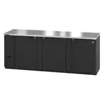 Hoshizaki , BB95, Bar Refrigerator, 3 Swinging Glass Doors