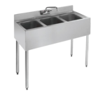 Krowne Metal , 18-33, Three Compartment Bar Sink