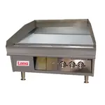 Lang Manufacturing , 9K-236TC_LP, Griddle, Gas, Countertop, 120V, 36" W