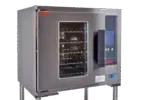 Lang Manufacturing 9Q-ECOH-PT-208V_1PH, Convection Oven, Electric, 208V, Half-Size, Programmable Controls
