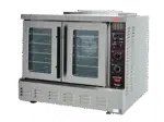 Lang Manufacturing 9Q-GCOD-AP-LP, Convection Oven, Gas, 120V, Enclosed, Adjustable Legs