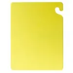 San Jamar , CB121812YL, Cutting Board, Plastic