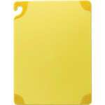 San Jamar , CBG121812YL, Cutting Board, Plastic