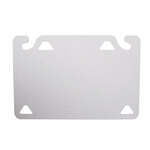 San Jamar , CBQGSC1824WH, Cutting Board, Plastic