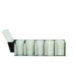 San Jamar , L1022, Lid Dispenser, Countertop