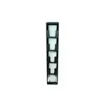 San Jamar , L2204, Lid Dispenser, Countertop