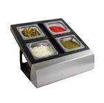 San Jamar , MODMP16KIT, Bar Condiment Holder