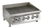 Star , 8H-8036CBB, Charbroiler, Gas, Countertop