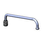 T&S Brass , 062X-CZ, Faucet, Spout / Nozzle