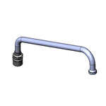 T&S Brass , 062X-FM, Faucet, Spout / Nozzle