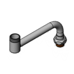 T&S Brass , 151X, Faucet, Spout / Nozzle