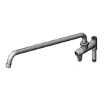 T&S Brass , 5AFL18, Pre-Rinse, Add On Faucet