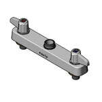 T&S Brass , 5F-8CLX00, Faucet, Deck Mount