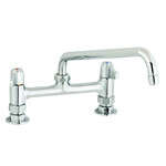 T&S Brass , 5F-8DLS10, Faucet, Deck Mount