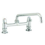 T&S Brass , 5F-8DLX12, Faucet, Deck Mount