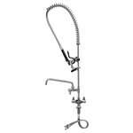T&S Brass , 5PR-2S12, Pre-Rinse Faucet Assembly, with Add On Faucet