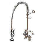 T&S Brass , 5PR-4DLS08, Pre-Rinse Faucet Assembly, with Add On Faucet