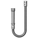 T&S Brass , B-0023-H, Pre-Rinse Flex Hose