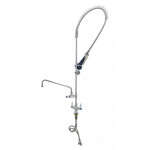 T&S Brass , B-0113-A12-B08C, Pre-Rinse Faucet Assembly, with Add On Faucet