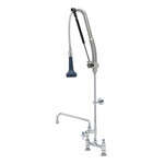 T&S Brass , B-0123-12-CRB8P, Pre-Rinse Faucet Assembly, with Add On Faucet