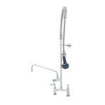 T&S Brass , B-0123-A12-08C, Pre-Rinse Faucet Assembly, with Add On Faucet
