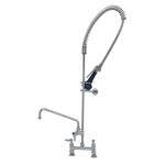 T&S Brass , B-0123-A12-B08C, Pre-Rinse Faucet Assembly, with Add On Faucet