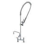 T&S Brass , B-0123-ADF08-B, Pre-Rinse Faucet Assembly, with Add On Faucet