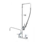 T&S Brass , B-0131-ADF12-BC, Pre-Rinse Faucet Assembly, with Add On Faucet