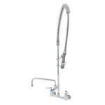 T&S Brass , B-0133-12-CRBJK, Pre-Rinse Faucet Assembly, with Add On Faucet