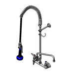 T&S Brass , B-0133-12ACB8ST, Pre-Rinse Faucet Assembly, with Add On Faucet