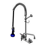 T&S Brass , B-0133-12ACRB8T, Pre-Rinse Faucet Assembly, with Add On Faucet